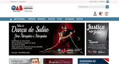 Desktop Screenshot of oabuberaba.org.br